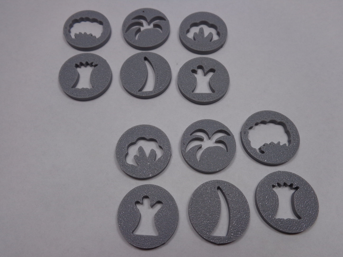 Tree Soap Extruder Disc Set- 6 pieces