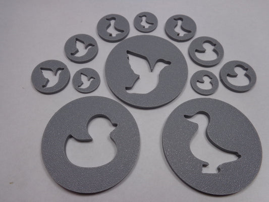 Duck Soap Extruder Disc Set - 3 Piece