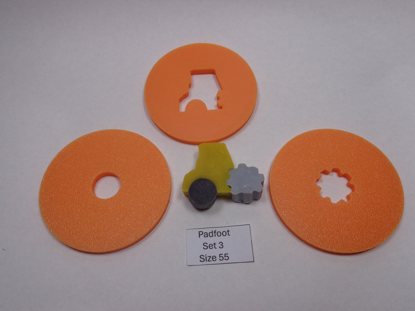 Padfoot Roller Soap Extruder Disc Set - 3 piece